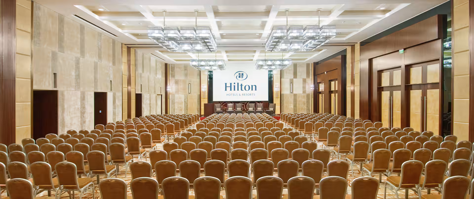 Hilton Chennai ballroom detail