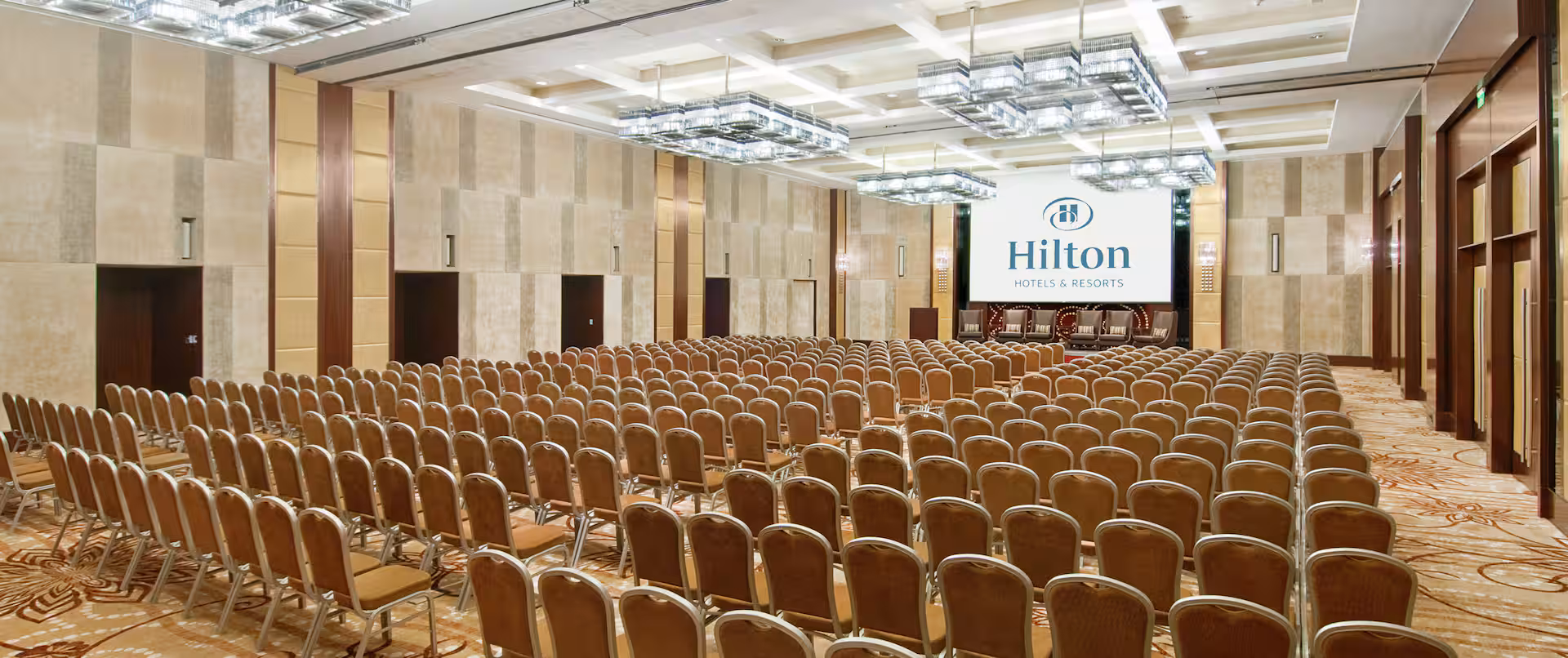 Hilton Chennai ballroom stage